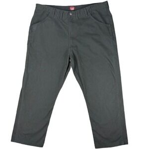 Wrangler Workwear Dark Gray Carpenter Pants Men's W43 27.5" Inseam Workwear